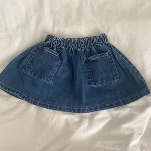 Simple Folk kids denim skirt